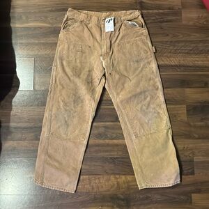 Vintage 80s Carhartt Double-Knee Carpenter Pants, Distressed